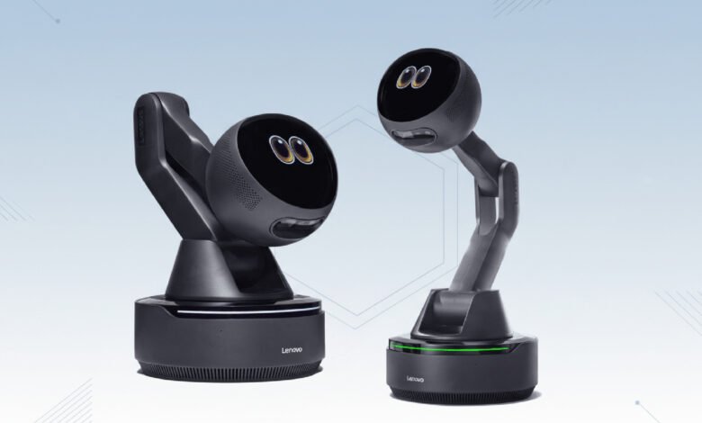 Imagen del Lenovo AI Workmate Concept y el ThinkBook Modular AI PC Concept