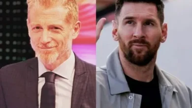 Imagen de Martín Liberman y Lionel Messi