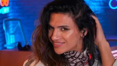 Luciana Martínez, ex participante de Gran Hermano, durante su detención