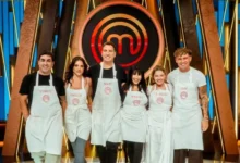 Imagen de los participantes de MasterChef Celebrity en la cocina