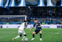 Imagen de la Selección Argentina en la Bombonera