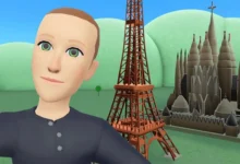 Imagen de una persona utilizando gafas de realidad virtual