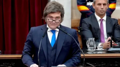 Javier Milei en el Congreso de la Nación