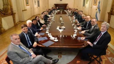 Javier Milei y gobernadores en la 'Argentina Week'