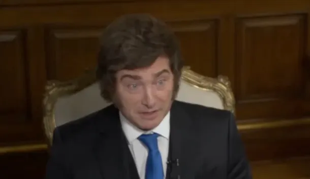 Javier Milei en el Congreso