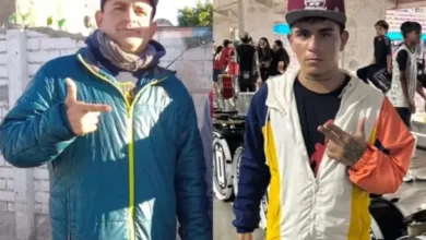 Imagen de un hombre detenido por la policía después de una tragedia familiar