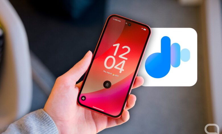 Imagen de la app Now Playing de Google en una pantalla de móvil