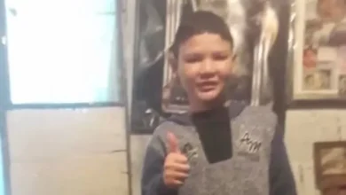 Imagen de una persona detenida por la policía