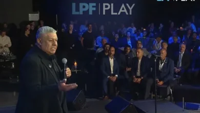 Imagen de la pantalla inicial de LPF Play en un dispositivo móvil