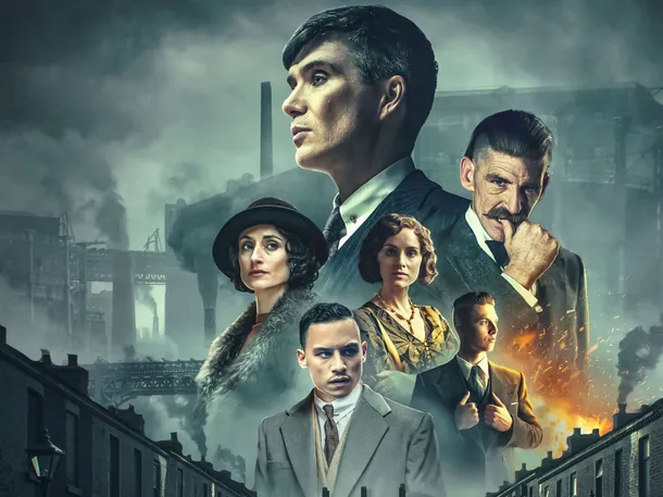 Imagen de Cillian Murphy como Tommy Shelby en Peaky Blinders