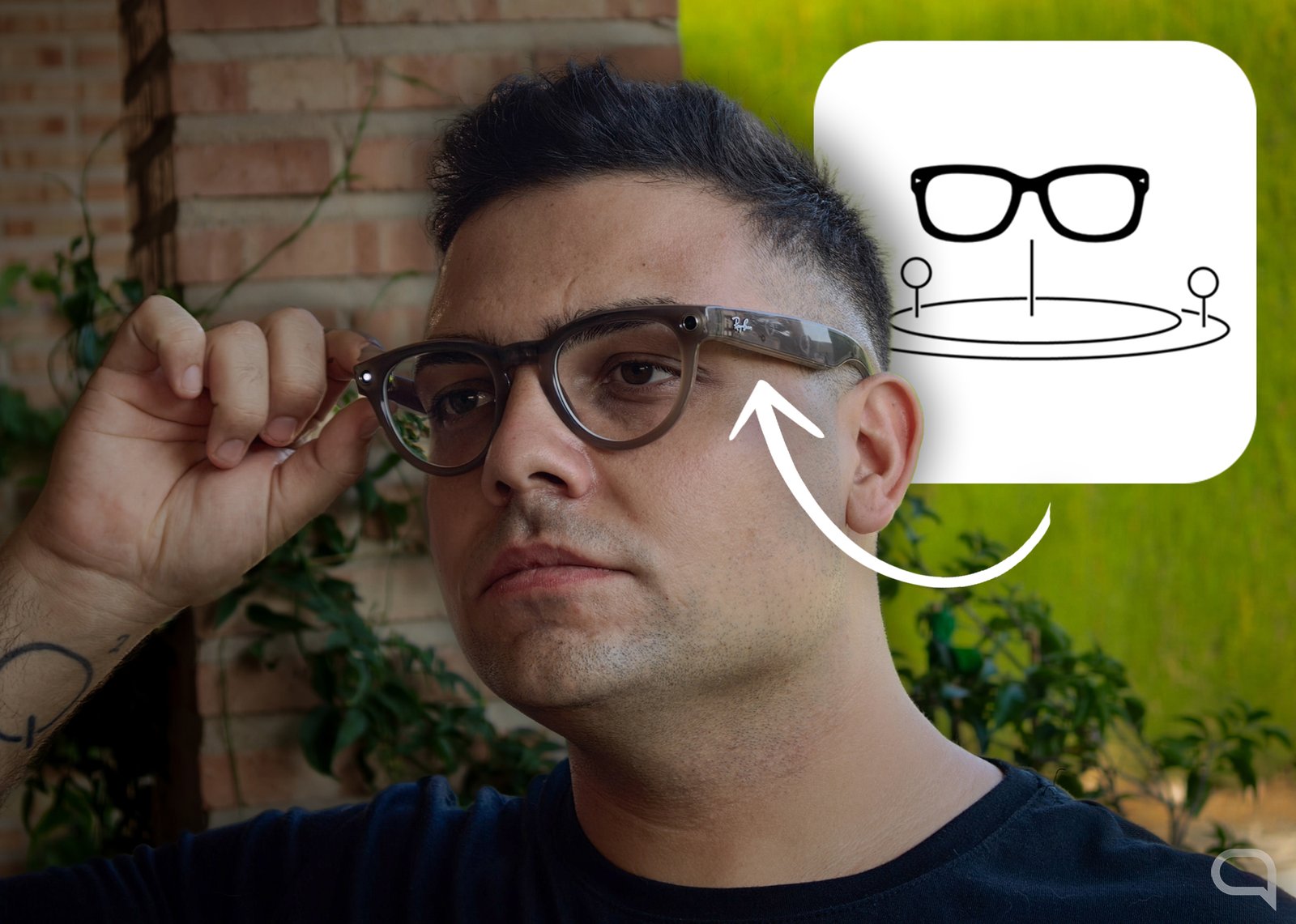 Gafas inteligentes Ray-Ban Meta con cámara y micrófono