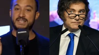 Imagen de Javier Milei y Tomás Rebord