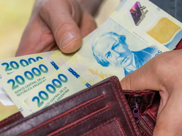 Gráfico de salarios en Argentina