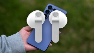 Imagen de la aplicación Hearapy de Samsung en un teléfono móvil