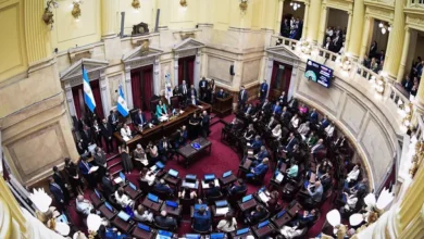 Sesión del Senado de la Nación