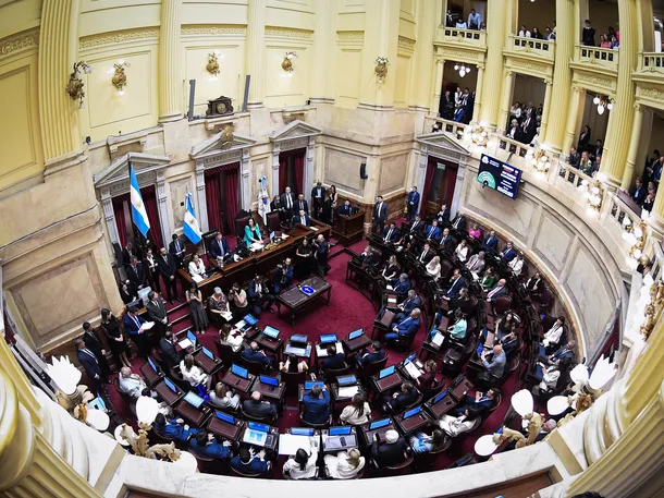 Sesión del Senado de la Nación