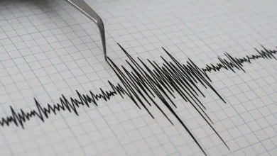 Mapa de la región afectada por el sismo en La Rioja