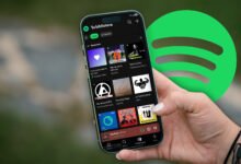 Imagen de la opción para crear carpetas en la app de Spotify para macOS