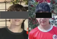 Imagen de la escuela en Santa Fe después del trágico incidente