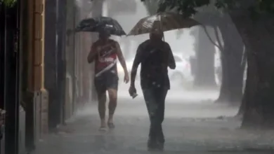 Imagen de tormentas en el AMBA