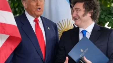 Javier Milei y Donald Trump en una reunión anterior