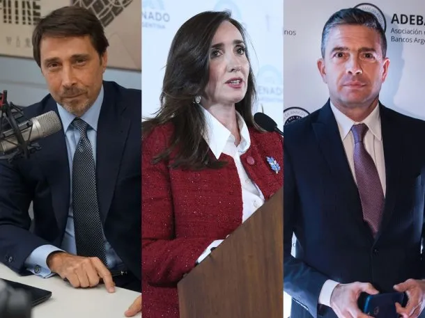 Victoria Villarruel en una sesión del Congreso