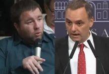 Manuel Adorni en conferencia de prensa