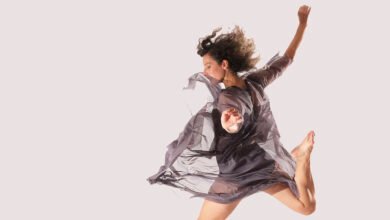 Sala de ensayo de danza contemporánea en la Agencia Córdoba Cultura