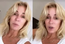 Yanina Latorre en el aeropuerto de Punta del Este