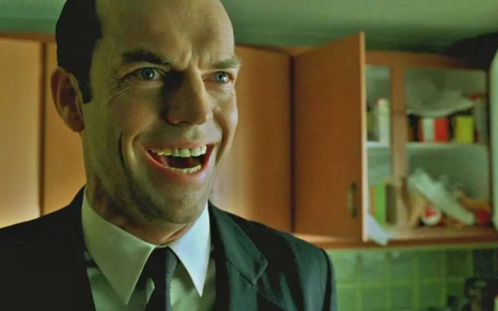 Representación gráfica de Agente Smith, la IA de Google