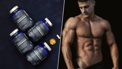 Imágenes de péptidos y su efecto en la piel