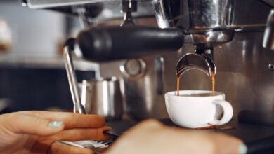 Taza de café con leche