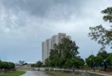 Imagen de tormentas en Córdoba