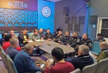 Imagen del estadio Gigante de Alberdi lleno de hinchas