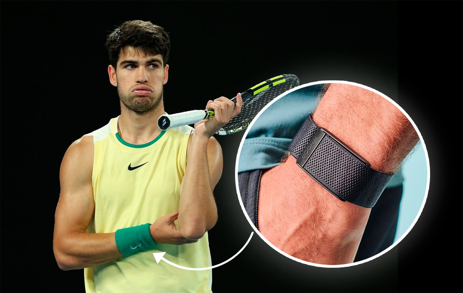 Imagen de la pulsera Fitbit Air