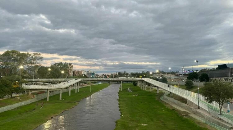 Imagen de un cielo nublado en Córdoba