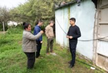 Imagen de la jornada de relevamiento territorial en Campo Enríquez