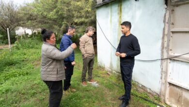 Imagen de la jornada de relevamiento territorial en Campo Enríquez