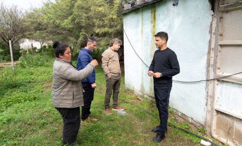 Imagen de la jornada de relevamiento territorial en Campo Enríquez