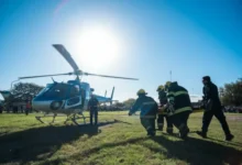 Simulacro de víctimas múltiples en Oliva, Córdoba