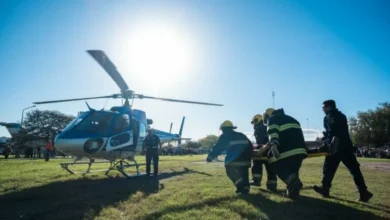 Simulacro de víctimas múltiples en Oliva, Córdoba