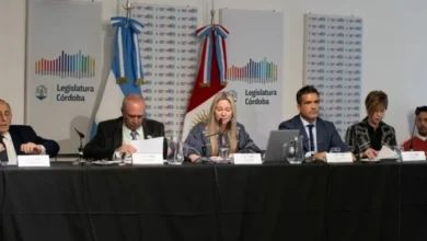 Fachada de la Legislatura de Córdoba, donde se desarrolla el juicio