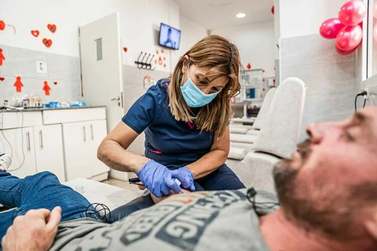 Donantes de sangre en Córdoba