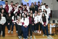 Imagen de un taller de Educación Vial con estudiantes en Córdoba