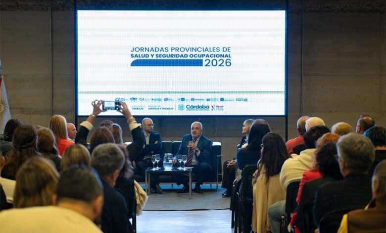 Imagen de las jornadas de salud y seguridad ocupacional en Córdoba