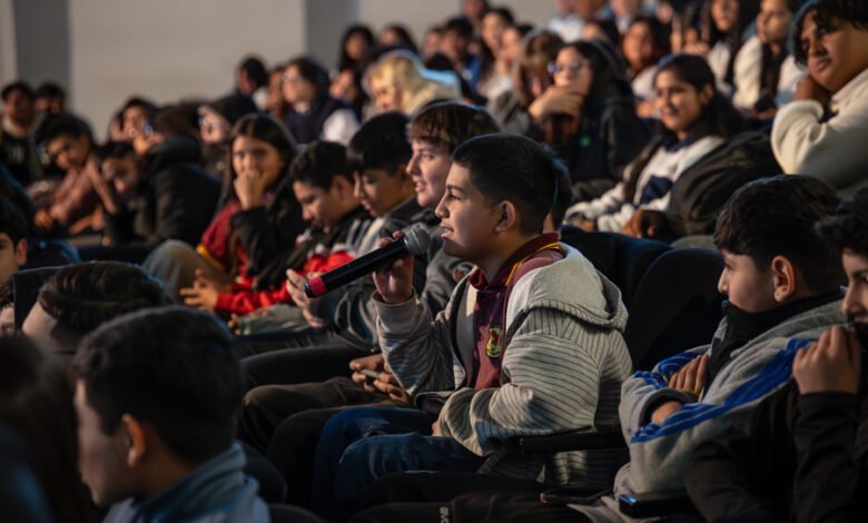 Imagen de la jornada Re-Conversar con estudiantes y referentes ambientales