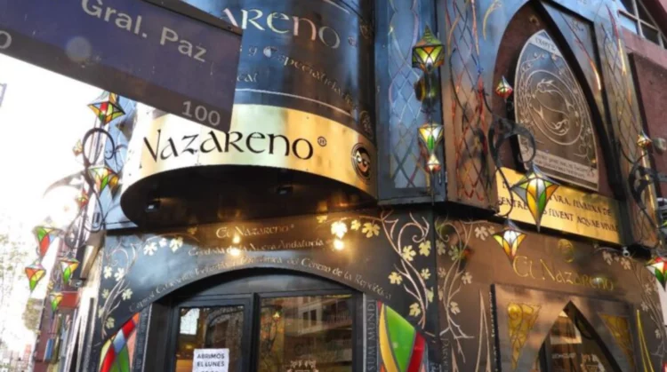 Alfajor de chocolate tradicional de El Nazareno