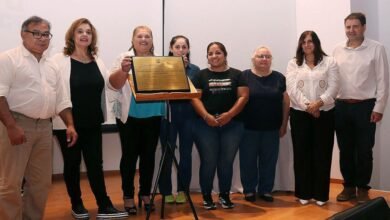 Inauguración del Centro Educativo Integral de Jóvenes y Adultos en Alejo Ledesma