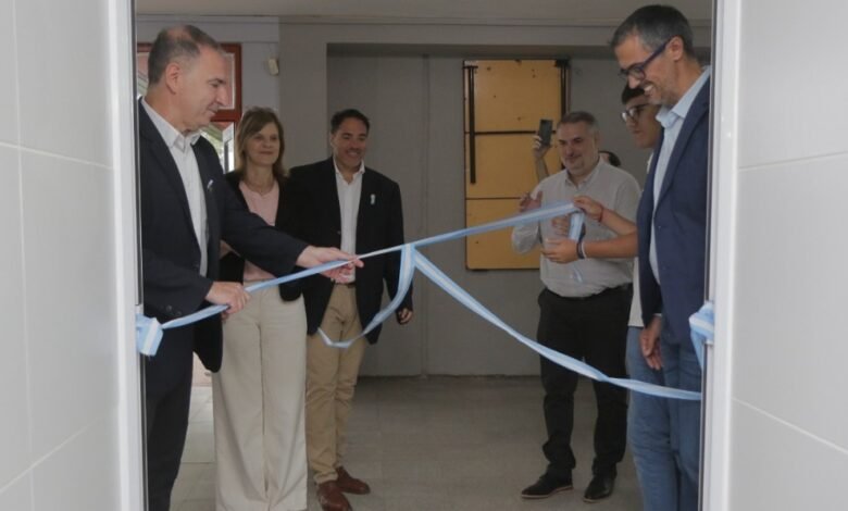 Inauguración de nuevas aulas en el IPEMyT N° 286 de Morteros