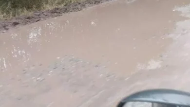 Vecinos de Villa Retiro de Horizonte II protestan por la falta de asfalto en el callejón Bernardino López